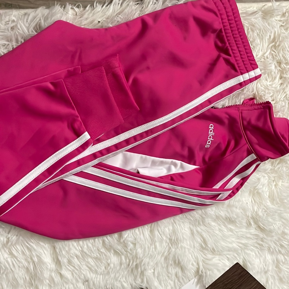 Girls adidas track suit